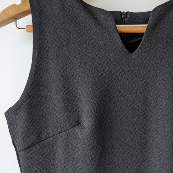 Black Peplum Top - Picture 2 of 4